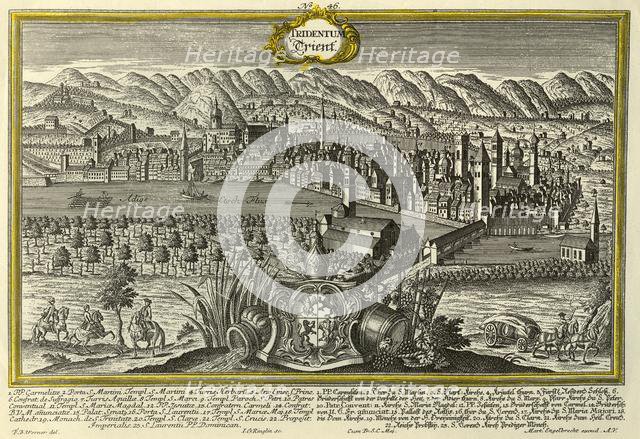 Trento, c1740. Creator: Johann Georg Ringlin.