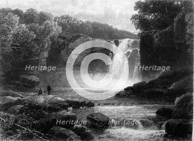 'Falls of the Hespte', c1870.