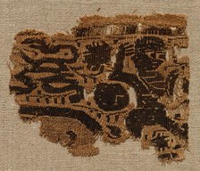 Fragment, Part of an Ornament from a Garment, 500s. Creator: Unknown.