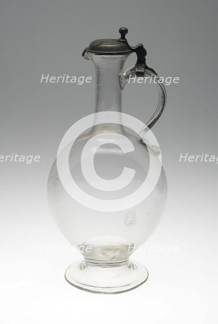 Flagon, Flanders, c. 1750. Creator: Unknown.