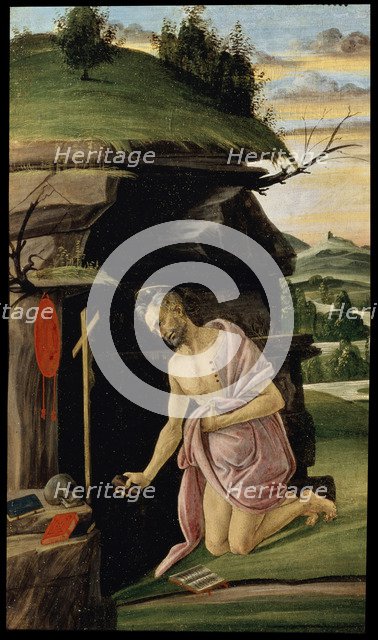 'Saint Jerome', between 1498 and 1505. Artist: Sandro Botticelli