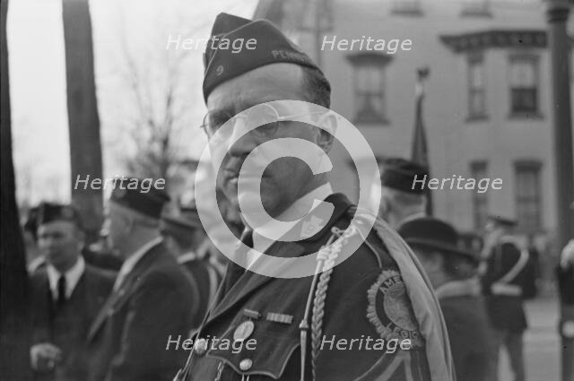 Legionnaire, Bethlehem, Pennsylvania, 1935. Creator: Walker Evans.