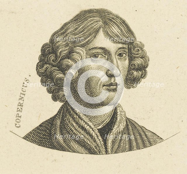 Portrait of Nicolaus Copernicus (1473-1543) , c. 1830-1840. Creator: Anonymous.