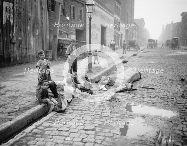 The close of a career in New York, between 1900 and 1906. Creator: Byron Company.