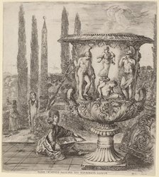 The Vase of the Medici, 1656. Creator: Stefano della Bella.