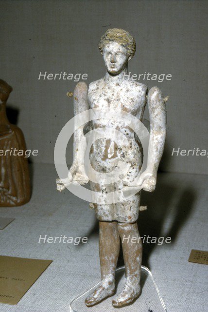 Greek Terracotta Figure, c620BC-c300BC. Artist: Unknown.