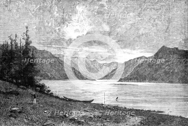 Sketches in British Columbia: mouth of the River Skeena, 1881. Creator: Unknown.