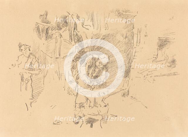 The Sunny Smithy, 1895. Creator: James Abbott McNeill Whistler.