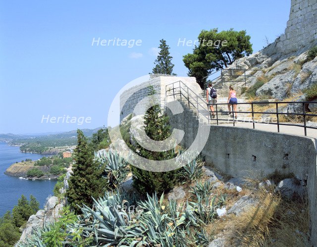 St Anne's Venetian Fortress, Sibenik, Croatia.