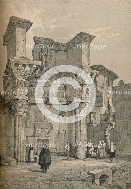 'Rome', c1830 (1915). Artist: Samuel Prout.