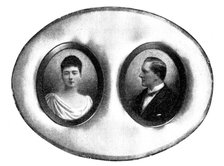 Mr. T. B. H. Cochrane, the New Deputy-Governor of the Isle of Wight; and Lady Adela Cochrane, 1898. Creator: Unknown.