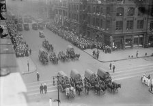 Pershing parade, 1919. Creator: Bain News Service.