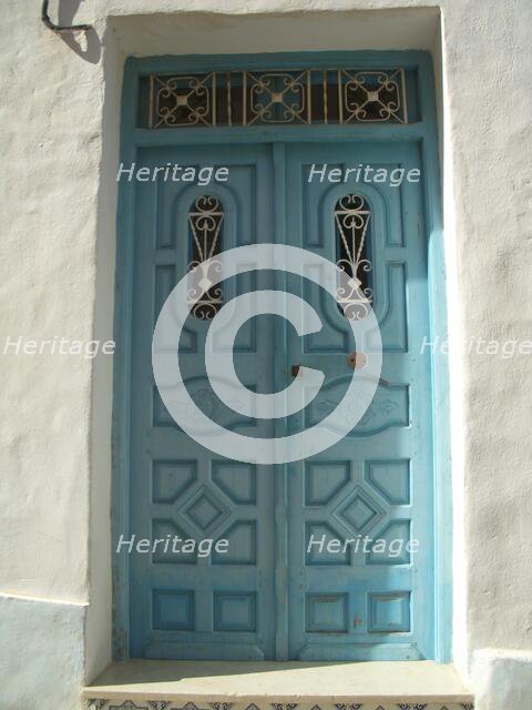 Door, Sousse, Tunisia, 2009. Creator: Amanda Waite.