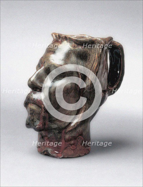 Jug in the Form of a Head. Self-portrait, 1889.