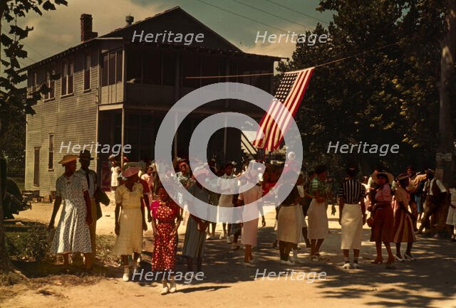 A Fourth of July celebration, St. Helena Island, S.C., 1939. Creator: Marion Post Wolcott.