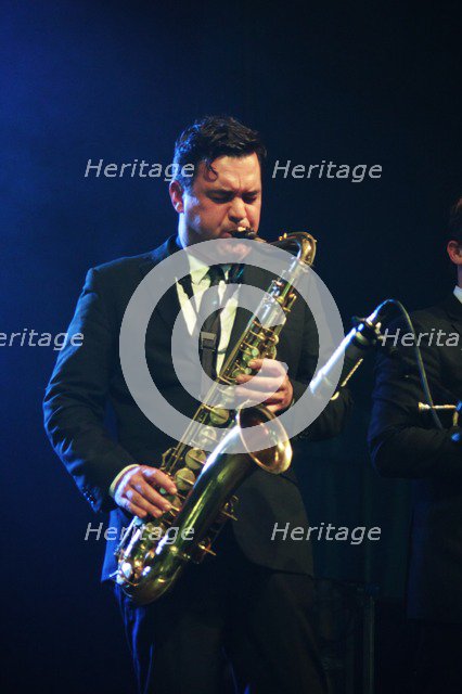 Brandon Allen, Love Supreme Jazz Festival, Glynde Place, East Sussex, 2014. Artist: Brian O'Connor.