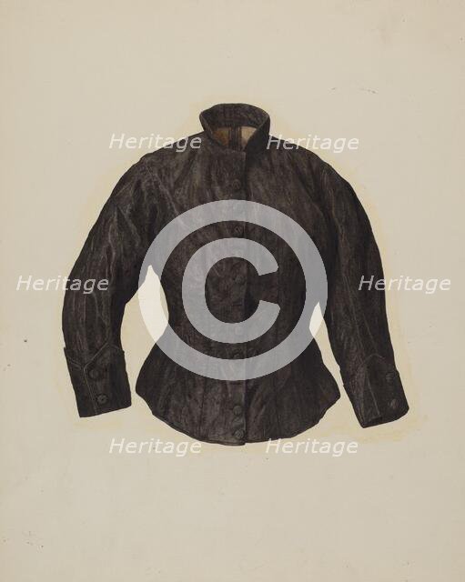 Silk Waist, c. 1940. Creator: Fred Hassebrock.