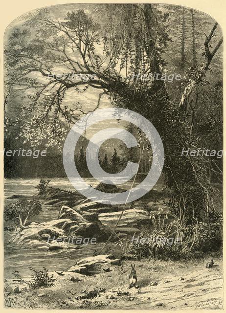 'The French Broad', 1872.  Creator: Frederick William Quartley.