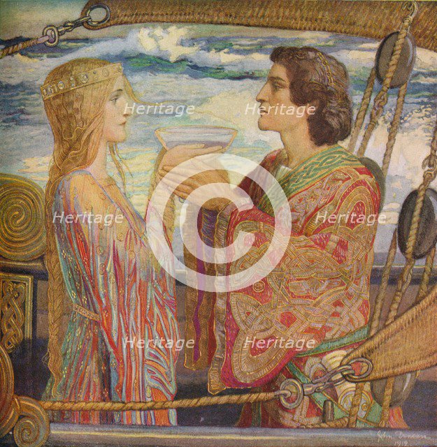 'Tristan and Isolde', 1912. Artist: John Duncan.
