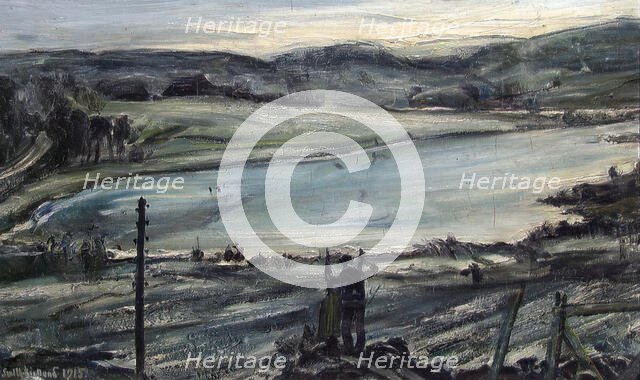 From the Lake ostensjo, 1915. Creator: Per Axel Kielland.