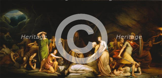 The Court of Death, 1820. Creator: Rembrandt Peale.