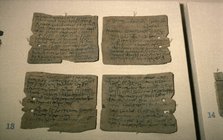 Vindolanda Letters, AD 92-120. Artist: Unknown.