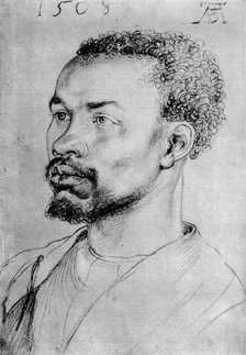 'Portrait of a Negro', 1508, (1936). Artist: Albrecht Dürer