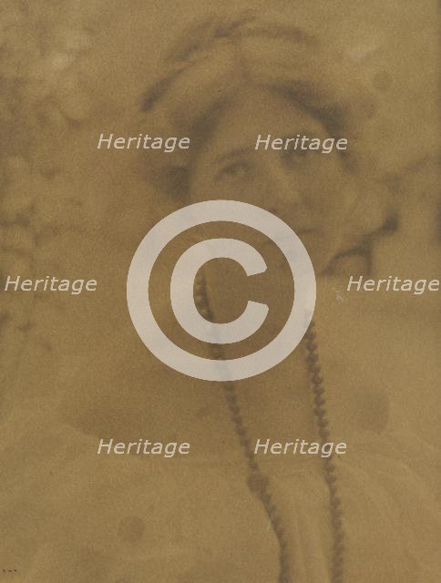 Portrait of Julia Hall McCune (1882-1971), c. 1898. Creator: Ema Spencer (American, 1857-1941).