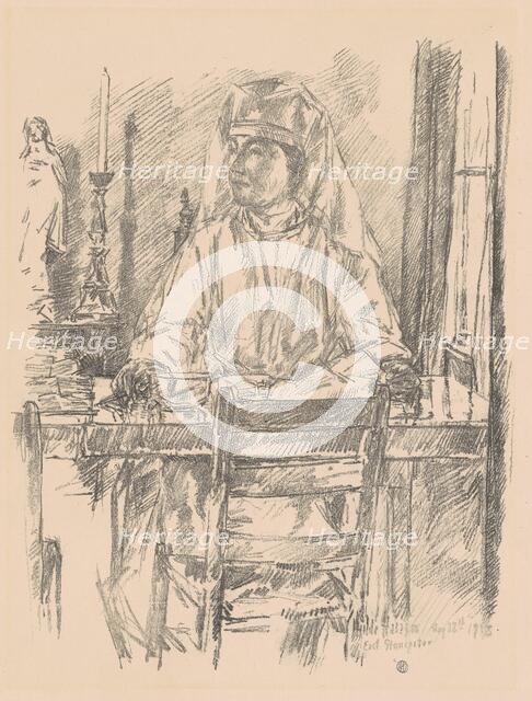 Red Cross Nurse, 1918. Creator: Frederick Childe Hassam.