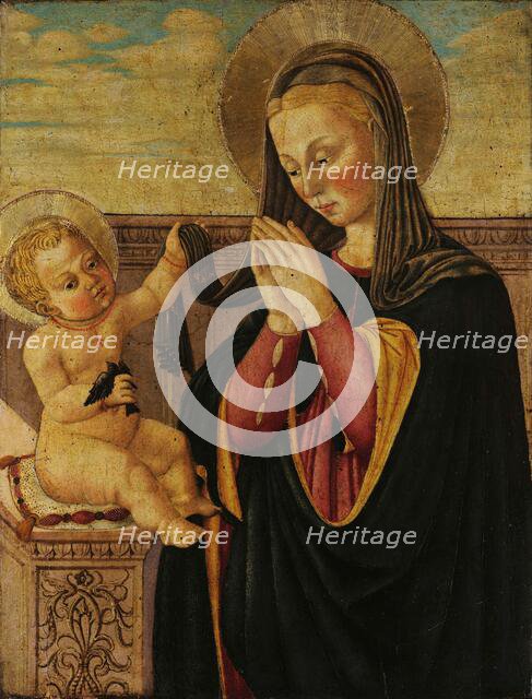 Madonna with Child. Creator: Neri di Bicci (1418-1492).