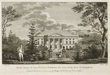 North front of Kenwood House, Hampstead, London, 1788. Creator: Heath.