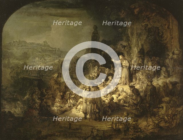 The Preaching of Saint John the Baptist, 1634-1635.