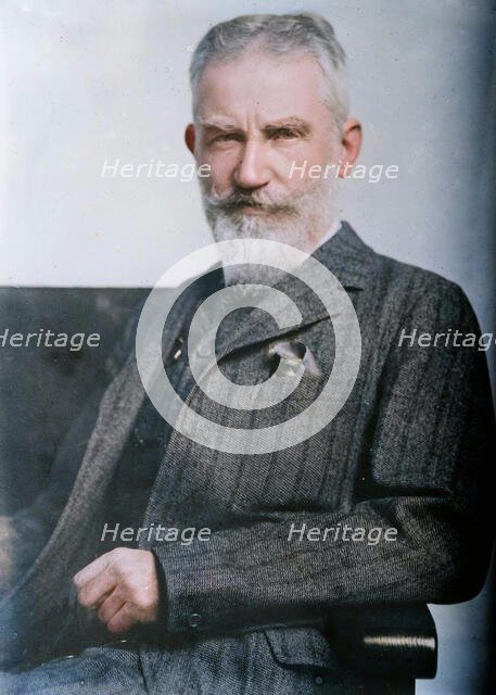 G.B. Shaw, 1914. Creator: Bain News Service.