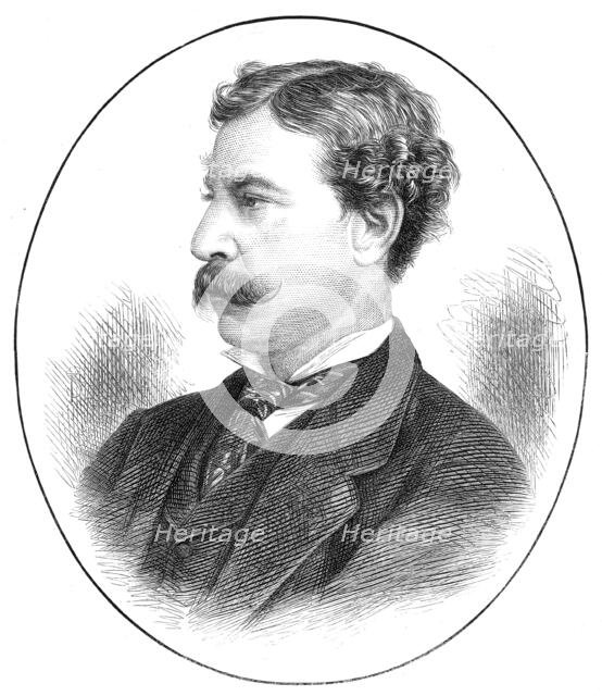 Mr. James Gordon Bennett, proprietor of the New York Herald, 1872. Creator: Unknown.