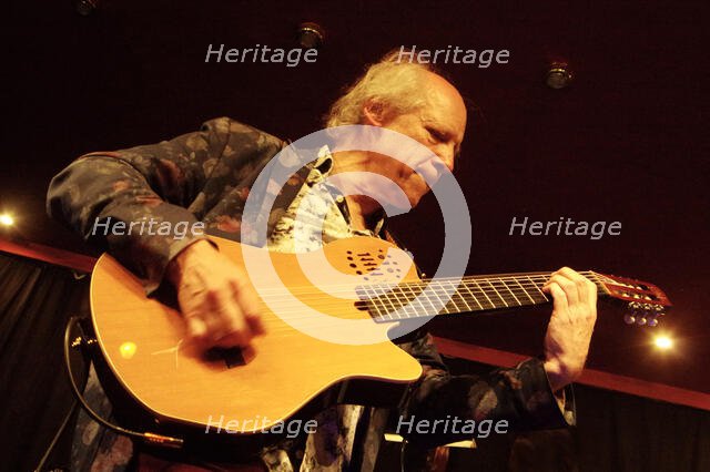 Peter Oxley, Oxley-Meier Guitar Project, Verdict Jazz Club, Brighton, East Sussex, May 2023. Creator: Brian O'Connor.
