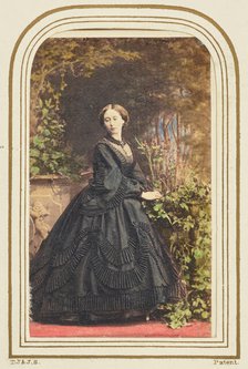 Alice (1843 - 1878), Grand Duchess of Hesse, 1861. Creator: Camille Silvy.