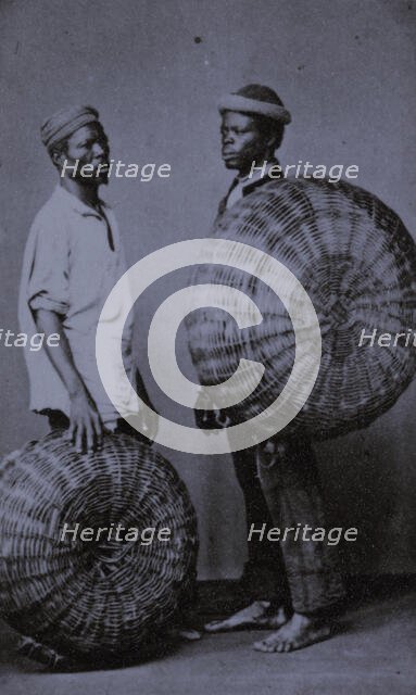 Portraits of men, Brazil, 1890 (Inferred). Creator: Unknown.