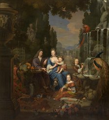 The Artist and his Family, 1689. Creator: Michiel van Musscher.