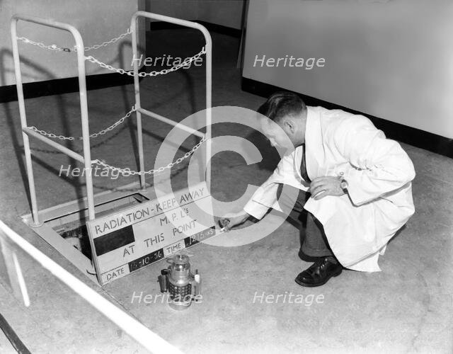 Calderhall atomic power station, 1956. Creator: Arthur Charles Kirby Ware.