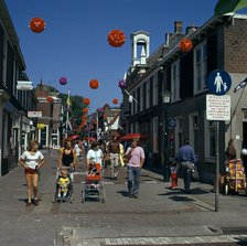 Pedestrian district in Wassenaar. Artist: CM Dixon Artist: Unknown