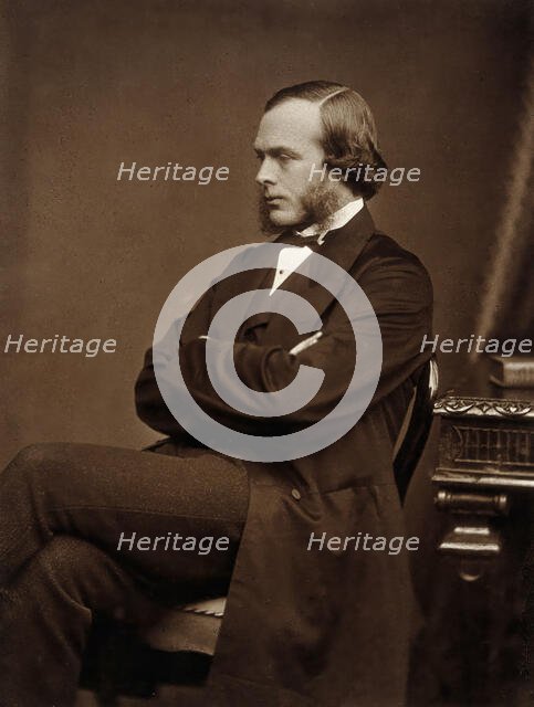 Joseph Lister, Baron Lister. Creator: T. & R. Annan & Sons.