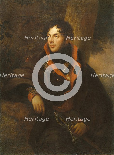 Portrait of Count Nikolay Mikhailovich Kamensky (1776-1811), 1810. Artist: Weitsch, Friedrich Georg (1758-1828)