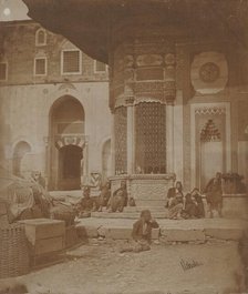 Gate to Imperial Palace and Fountain of Ahmed III, 1857. Creator: James Robertson.