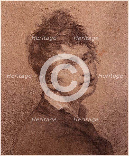 Self-portrait, 1805. Artist: Schadow, Friedrich Wilhelm, von (1788-1862)