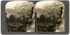 A silkworm plantation in the Lebanon mountains, Syria, 1900s.Artist: Underwood & Underwood