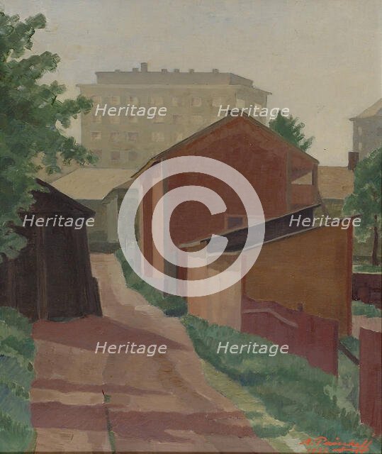 House in Hesperia, 1937. Creator: Alexander Paischeff.