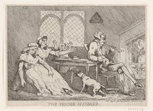 The Tender Husband, July 28, 1786., July 28, 1786. Creator: Thomas Rowlandson.