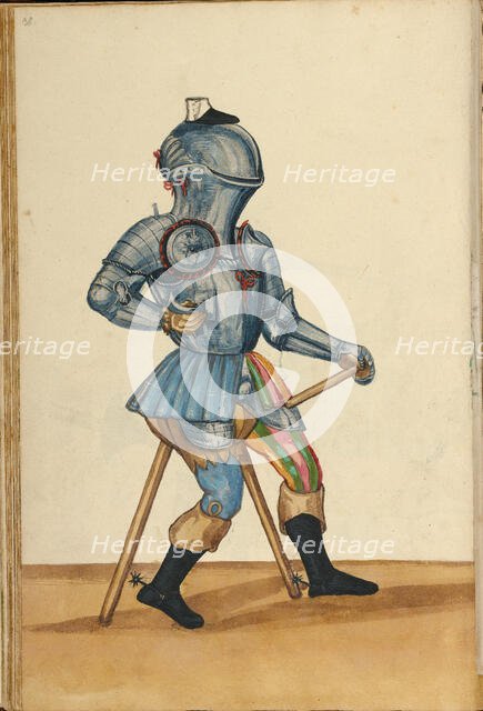 A Man in Armor, about 1560-1570. Creator: Unknown.