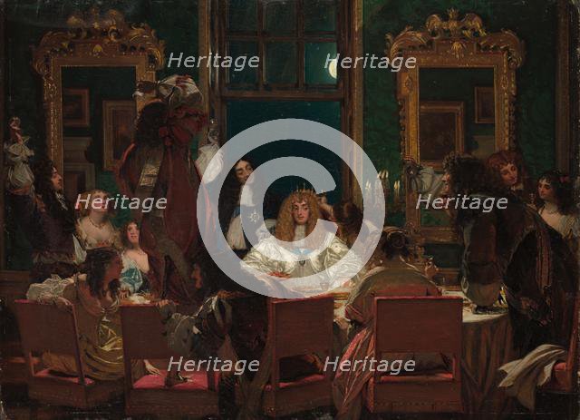 The Life of Buckingham, c. 1855. Creator: Augustus Leopold Egg (British, 1816-c. 1863).