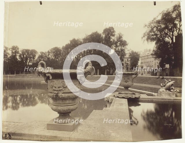 Versailles, Basin de Neptune, 1902. Creator: Eugene Atget.
